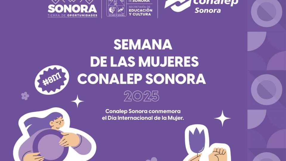 Refrenda Gobierno de Sonora compromiso con la igualdad de género: Conalep.